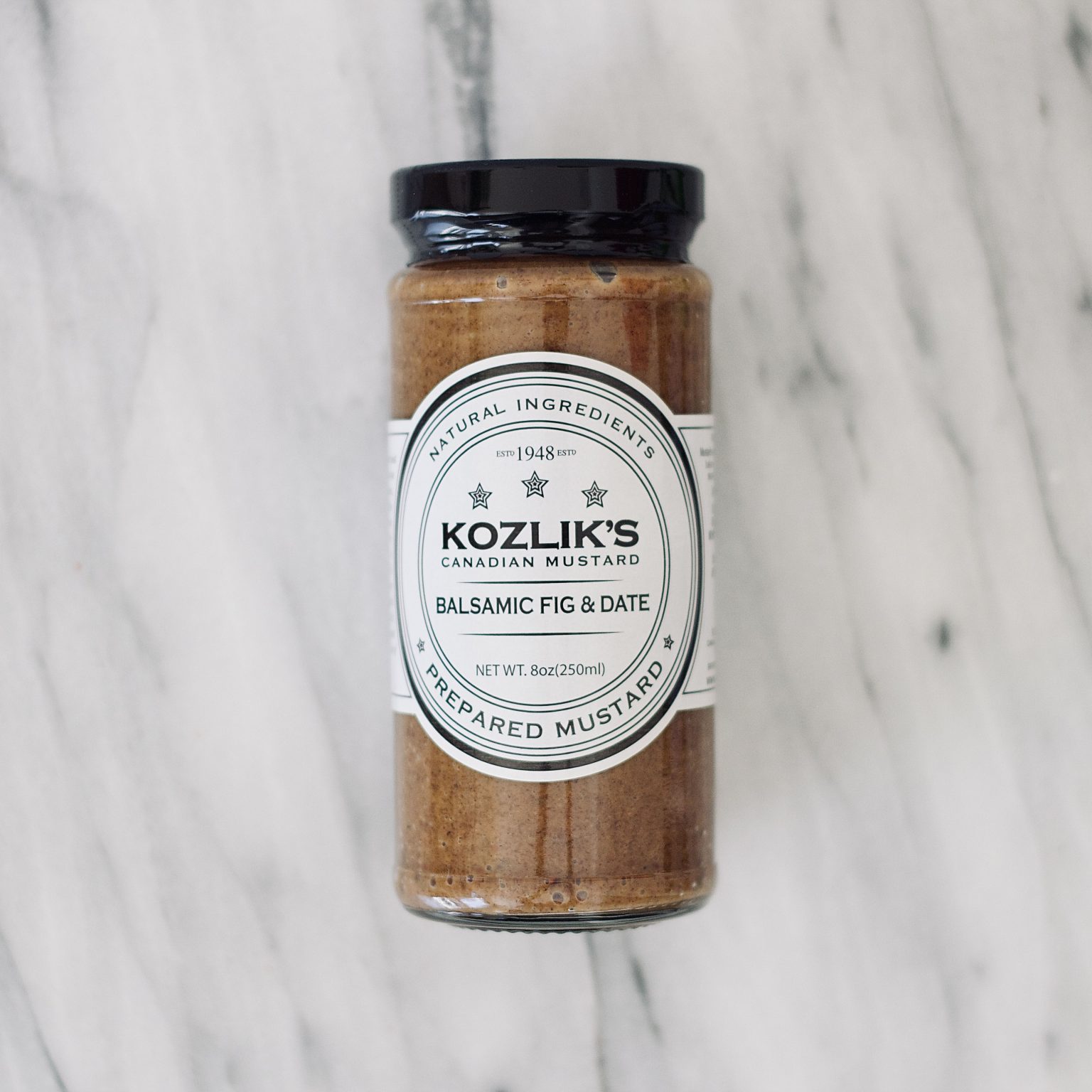 Kozlik’s Balsamic Fig & Date Mustard Dom's Cheese
