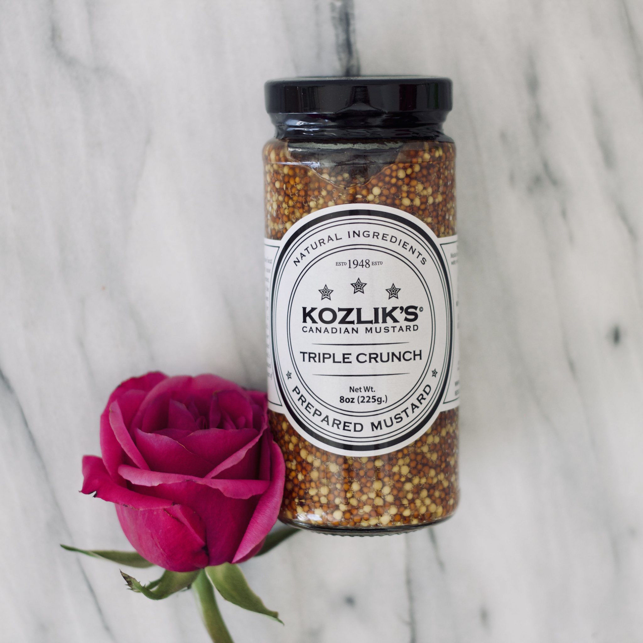 Kozlik’s Triple Crunch Mustard Dom's Cheese